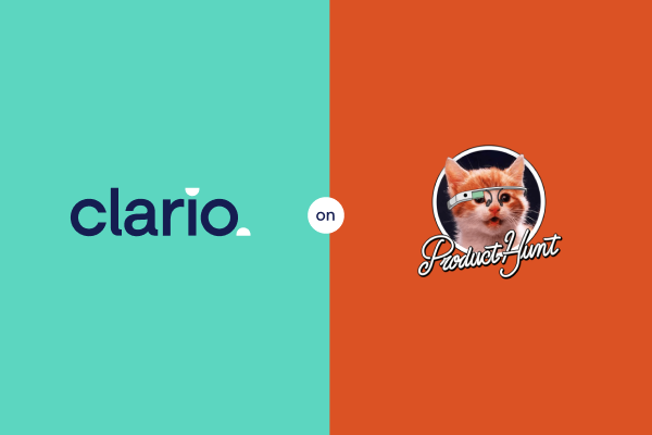 Clario Launches on Product Hunt and Becomes Top 3 Product of the Day